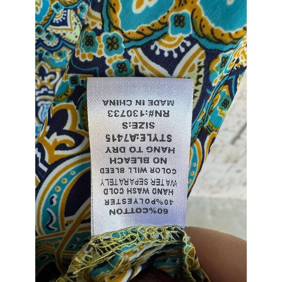 Umgee Paisley Dress-Size Small-Style A7415 - Picture 5 of 6